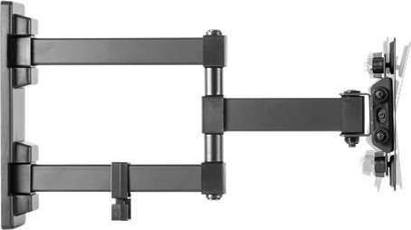 Krah muri për monitor Deltaco ARM-1204, 13"-27", i zi