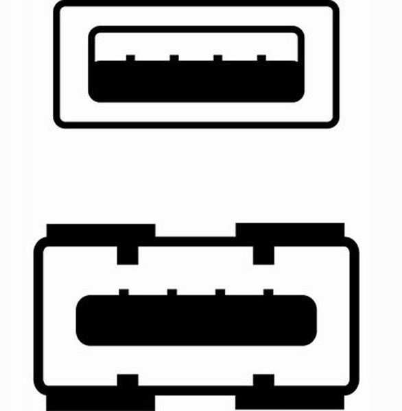 USB продолжен кабел Logo 2.0, A приклучок во A приклучница, 3 m, сет 5 парчиња