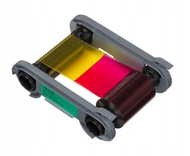 Лента во боја за картички Evolis R6F203E100 YMCKO-K, 200 печатења, повеќебојна