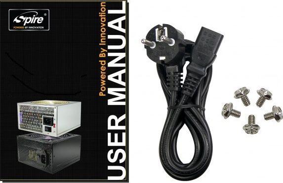 Burim energjie Spire EagleForce SP-ATX-500W-80+ ATX, 500W