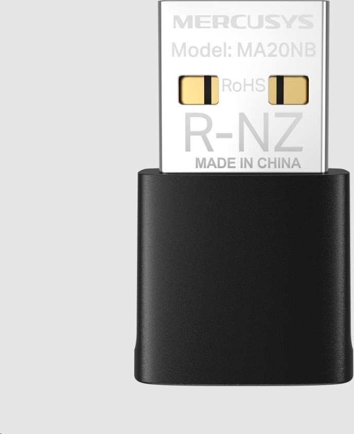 Adapter WiFi MERCUSYS MA20NB, AC650 Dual Band, Bluetooth 5.0, USB