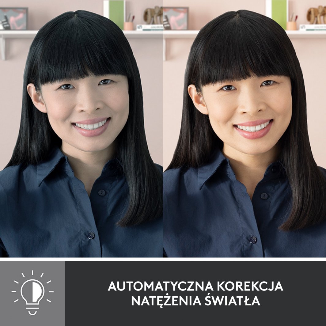 Ueb-kamerë Logitech Brio 300 (960-001442), e bardhë