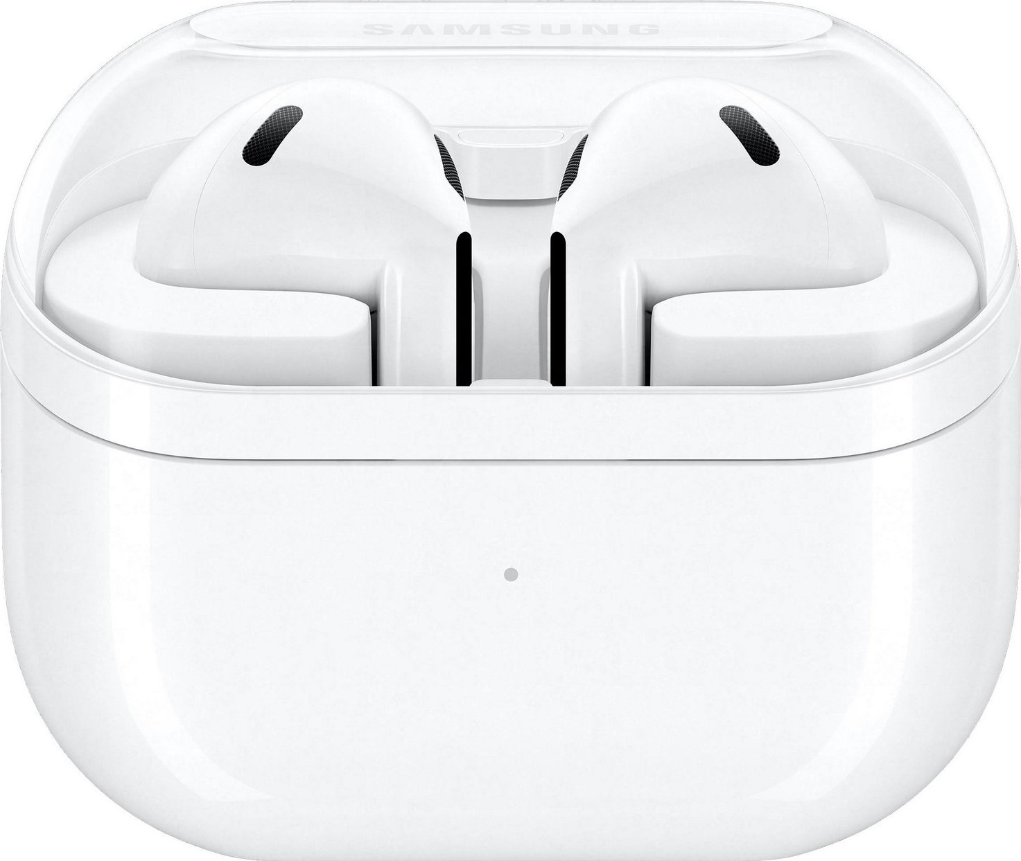 Kufje Samsung Galaxy Buds 3 R530, pa tela, me kuti karikimi, të bardha