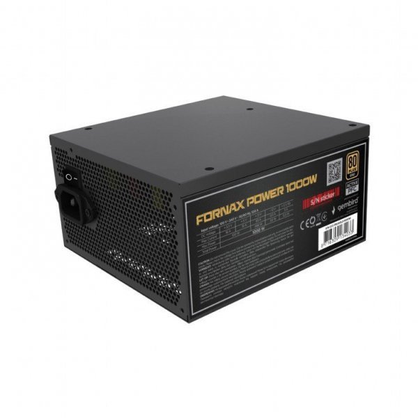 Напојување ATX, 1000W, 80 Plus Gold, модуларно, црно