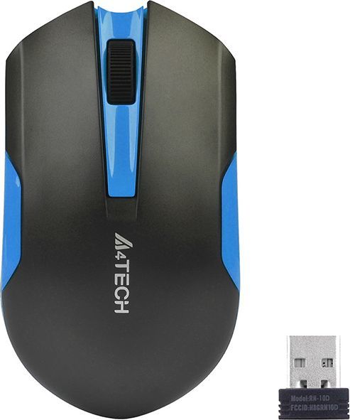 Maus A4Tech V-TRACK G3-200N-1 (A4TMYS46037), i zi/kaltërt