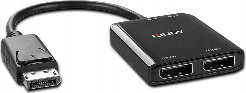 Splitter DisplayPort Lindy 2 Port MST 1.2, 4K, i zi