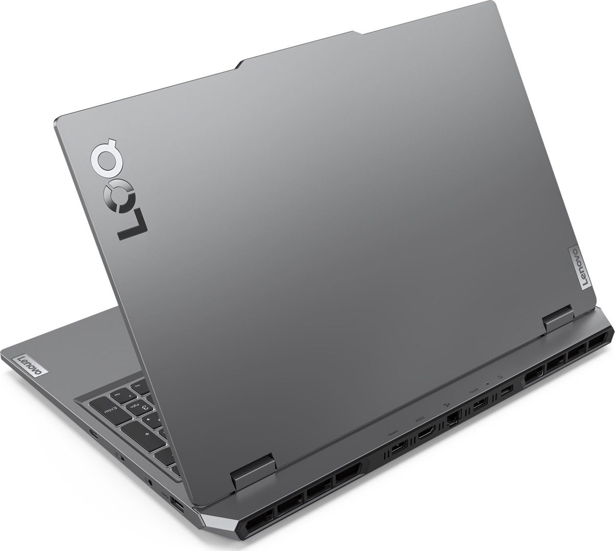 Лаптоп Lenovo LOQ 15AHP9, 15.6", AMD Ryzen 5 8645HS, 16 GB RAM, 512 GB SSD, NVIDIA GeForce RTX 4060, сив