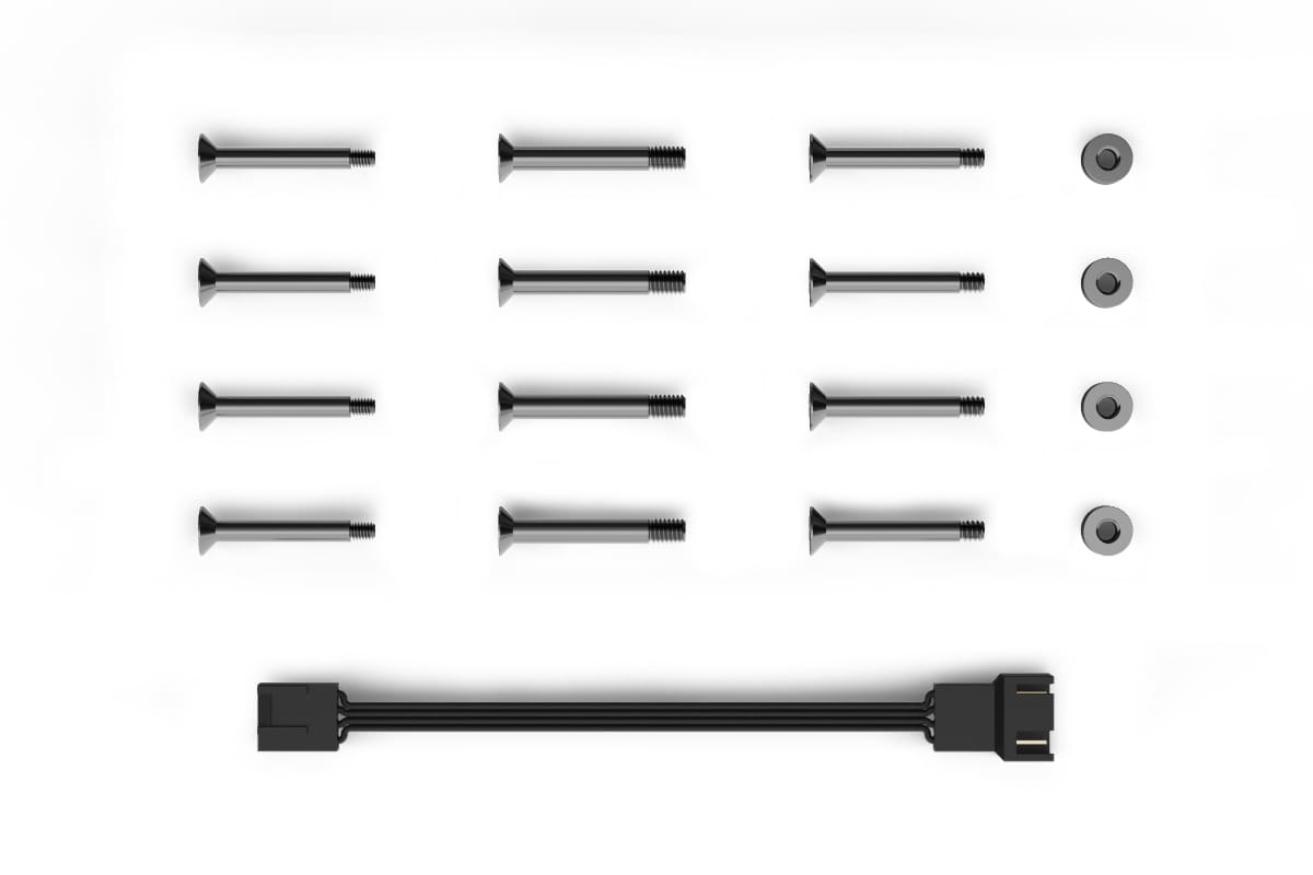 Ventilator Alphacool Apex Stealth Metal Power, 120x120x25 mm, 3000 rpm, i bardhë