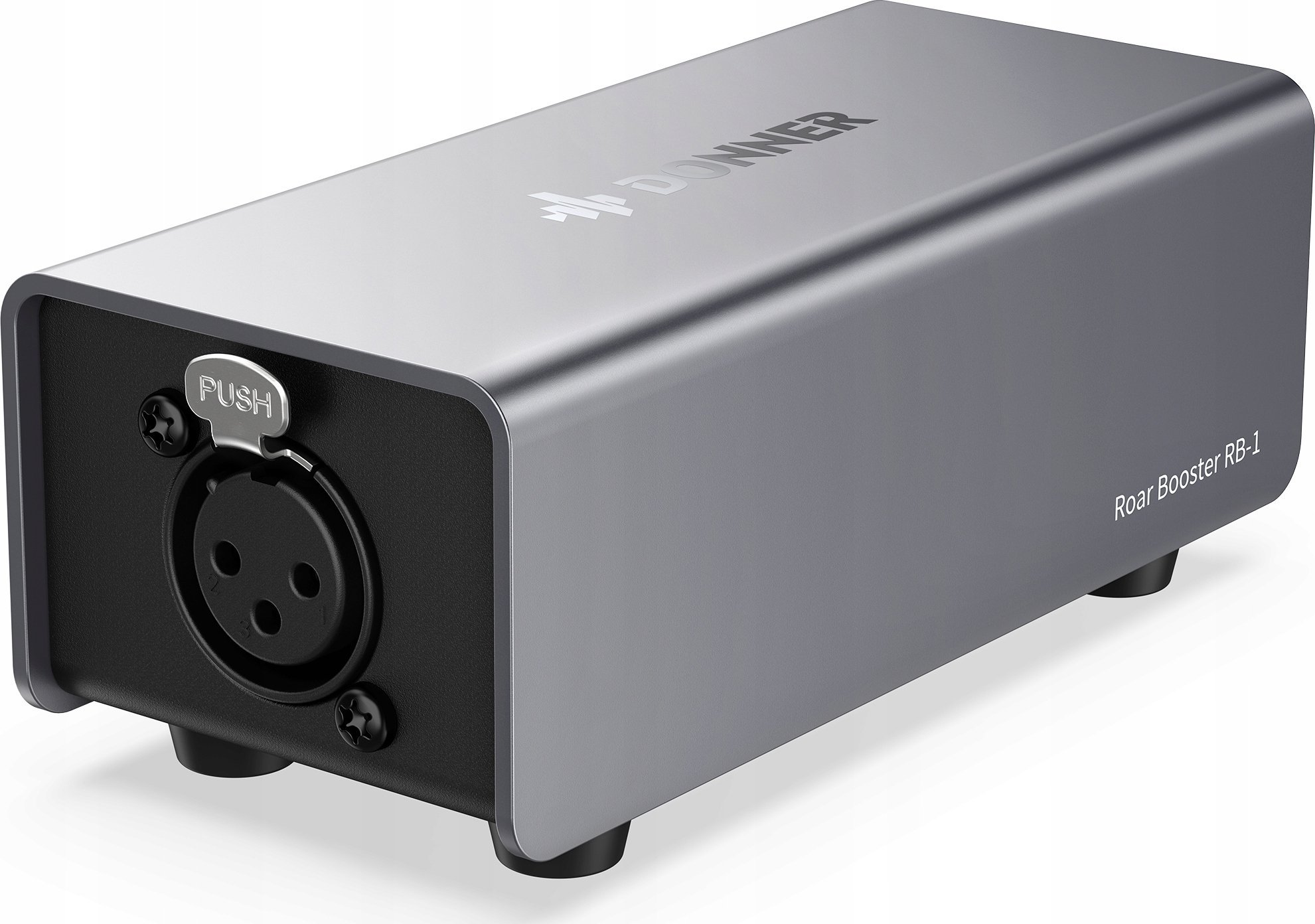 Preamplifikator dhe ndërfaqe audio Donner RB-1, USB, kompakt, gri