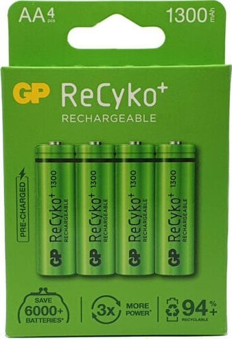 Bateri GP, AA / R6 1300mAh, 4 copë