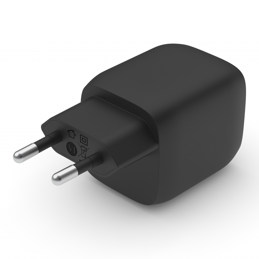 Karikues Belkin 45W PD PPS Dual USB-C GaN, i zi