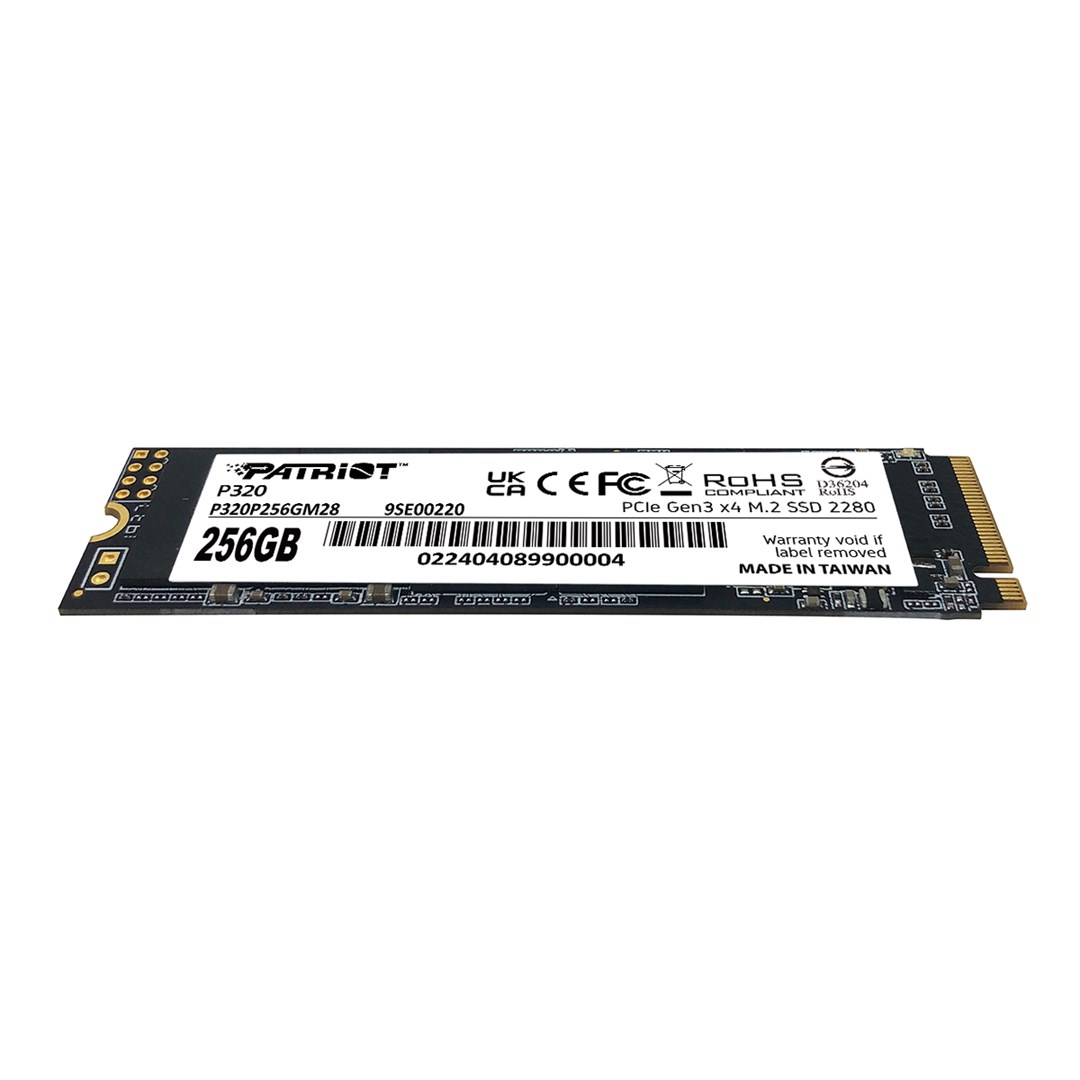SSD i brendshëm Patriot P320, 256GB, M.2, e zezë