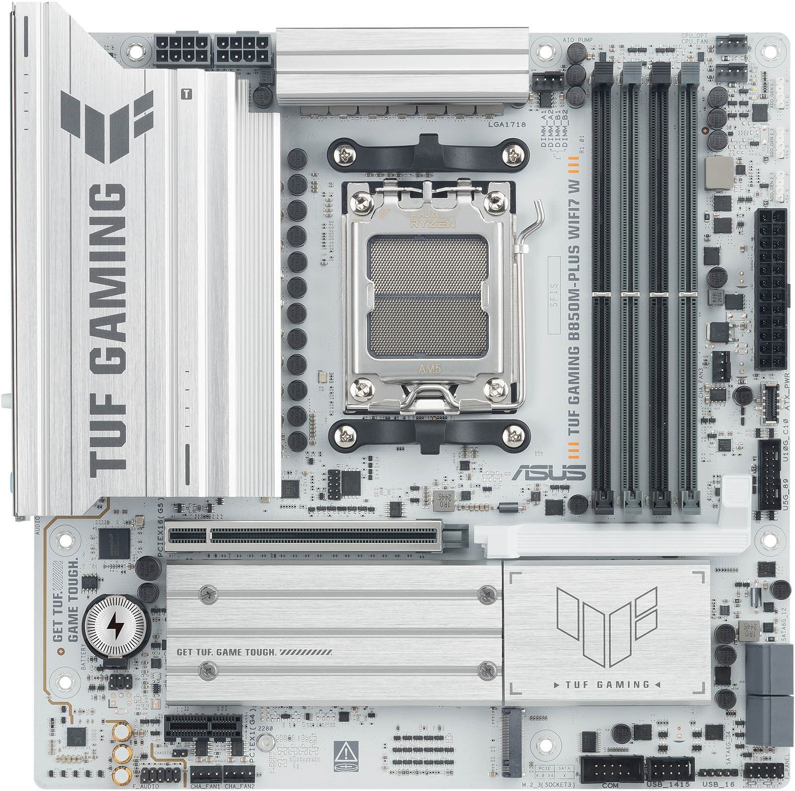 Pllakë amë ASUS TUF Gaming B850M Plus, AMD B850, WiFi 7, Micro ATX