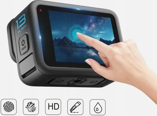 Заштитен сет Puluz PU954T за GoPro HERO 13 Black, калено стакло за леќа и екран, транспарентен