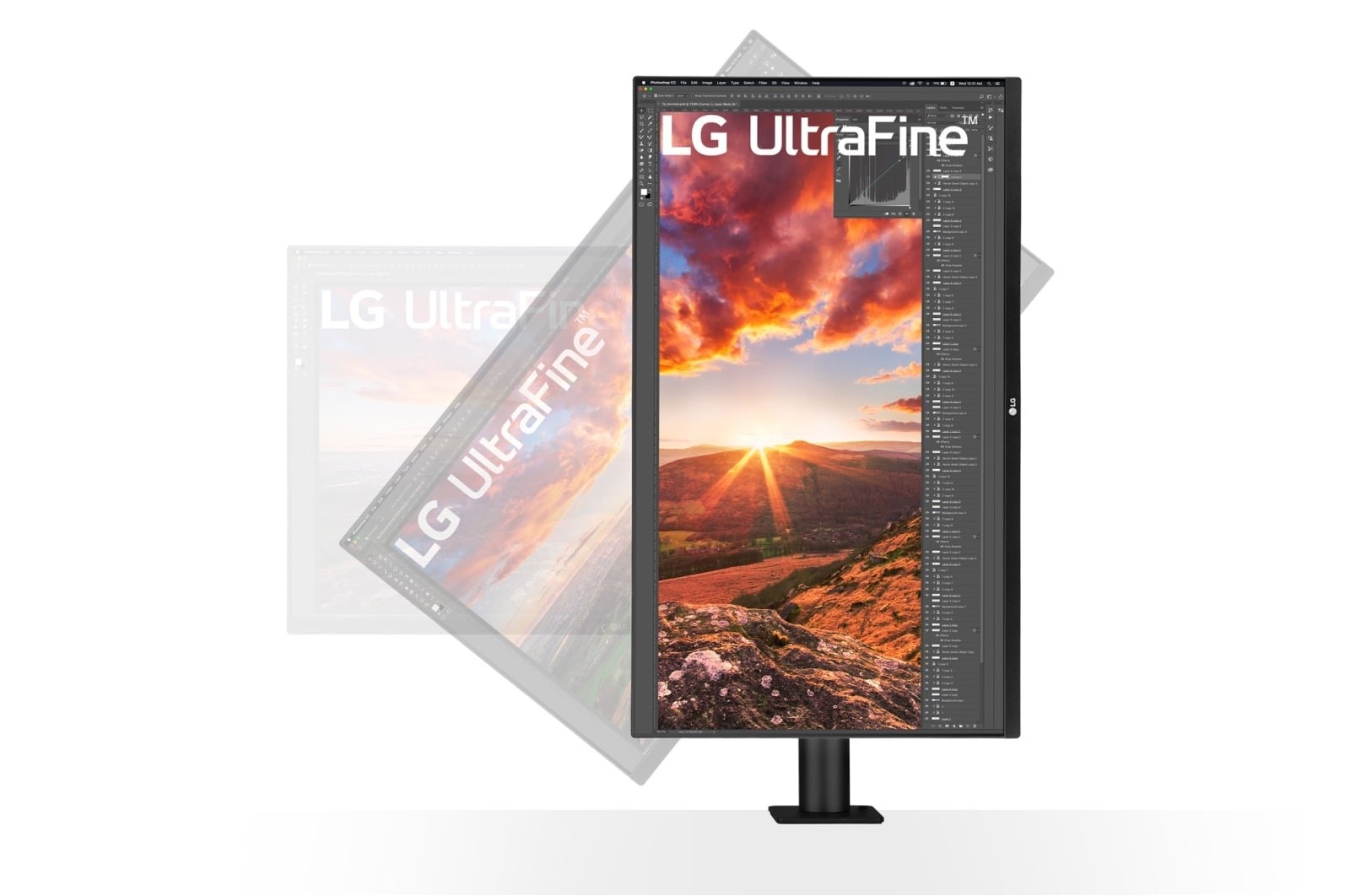 Monitor LG 32UN880P-B, 32", 3840 x 2160, 4K Ultra HD, 60 Hz, i zi