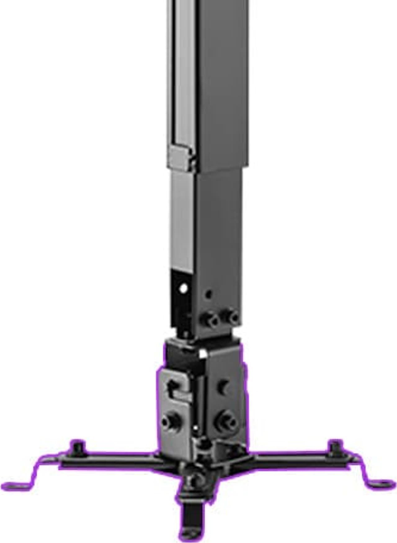 Mbajtëse projektori Spacetronik SPA-P01B, mur dhe tavan, deri 20kg, e zezë