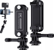 Mbajtëse portative për SSD dhe smartphone JJC SPC S25, me kapëse, e zezë