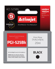 Ngjyrë për printer Activejet ACC-525BN (zëvendësim për Canon PGI-525Bk), 20 ml, e zezë