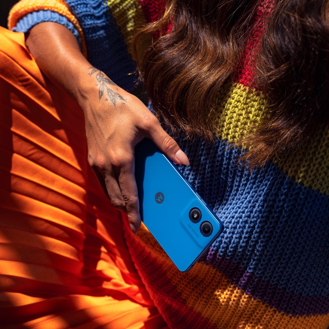 Celular Motorola Moto G04s, 6.56", 64GB, 4GB RAM, i kaltër