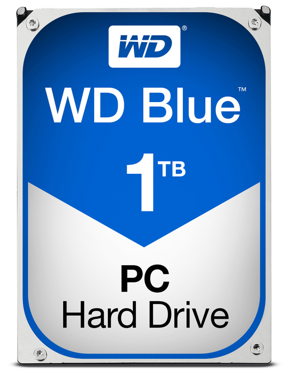 Hard Disk Western Digital WD Blue WD10EZEX, 1TB, 3.5", 7200RPM, 64MB Cache, SATA 6Gb/s, i kaltër