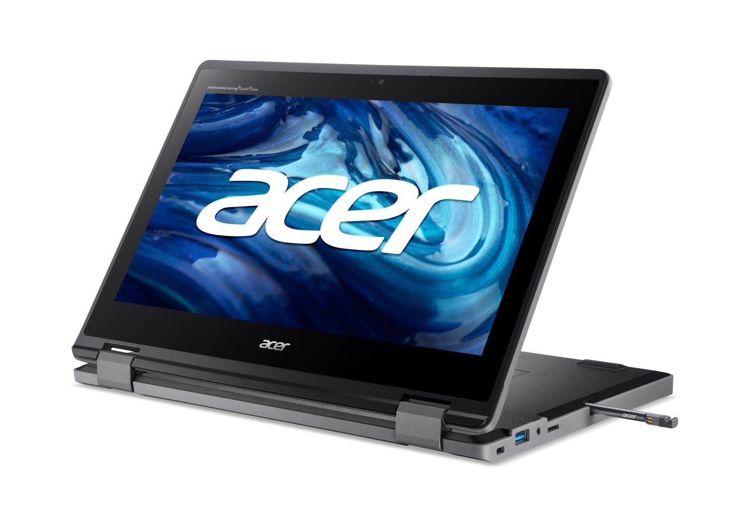 Laptop Acer Travel Mate Spin B3, 11,6'', FHD, Intel N100, 8GB RAM, 256GB SSD, i zi
