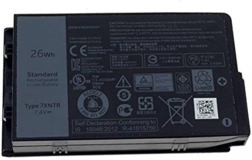 Главна батерија за лаптоп Dell Main Battery Pack, 7.4V, 3500mAh, сива