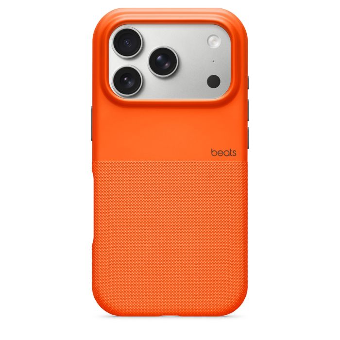 Beats iPhone 17 Pro Rugged Case with MagSafe and Camera Control, Sierra Orange