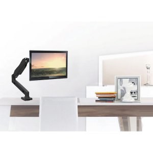 Mbajtëse tavoline për monitor Maclean MC-860, 13-27", 8 kg, e zezë