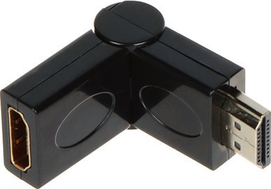Adapter HDMI Blow 92-115, M në F, kënd 90°, i zi