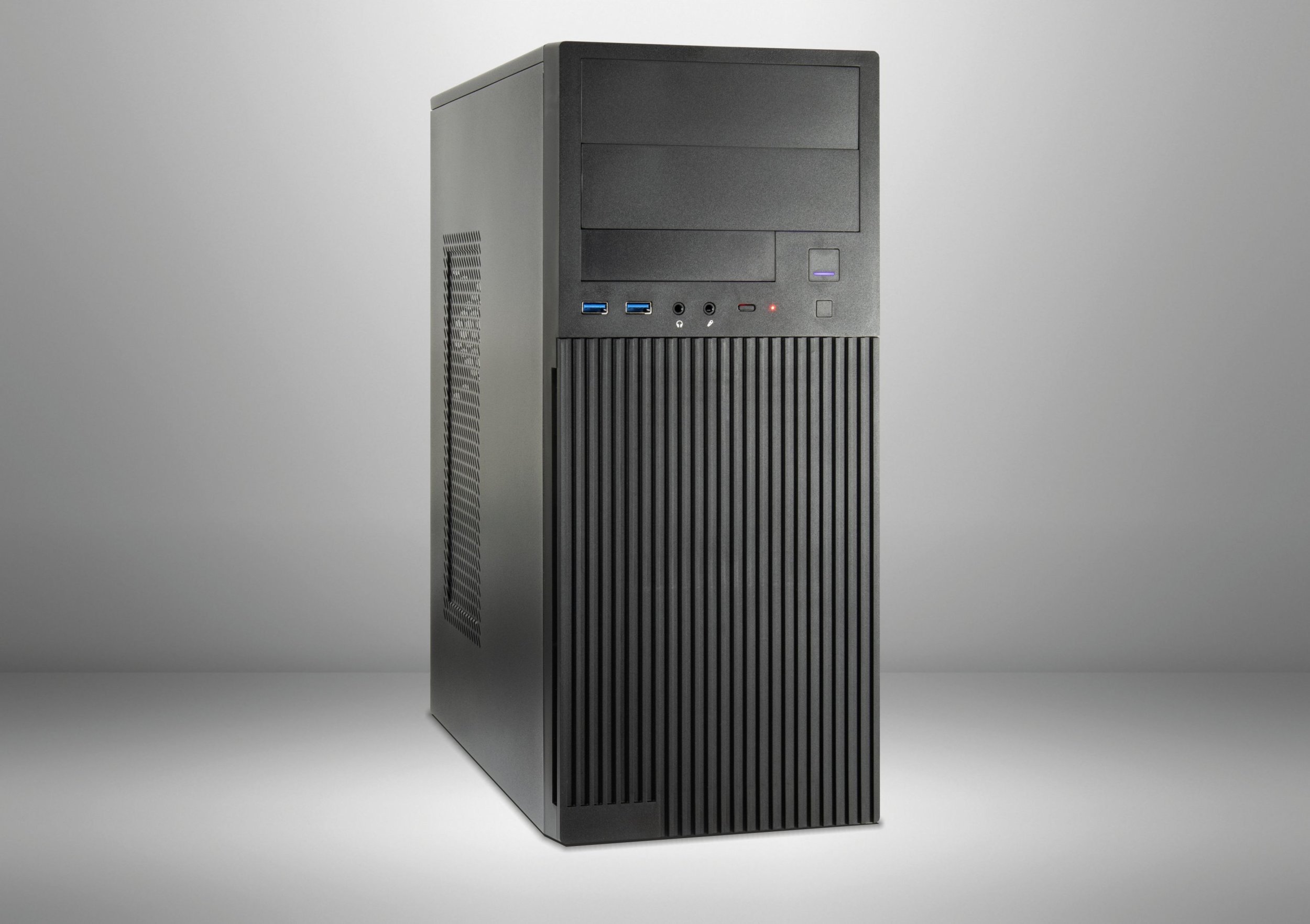 Кутија компјутери Inter-Tech ATX IT-2815 Linear, Mini Tower, MIDI, црна