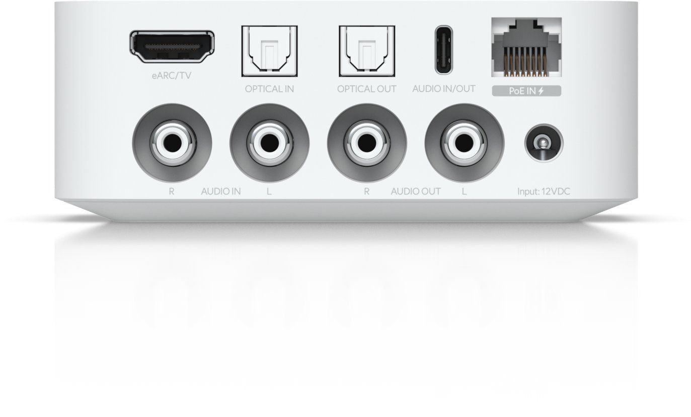 Modul audio PoE Ubiquiti UPL-PORT-W, port audio, i bardhë