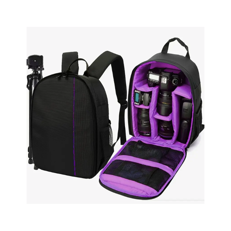 Camera Backpack with Customizable Interior