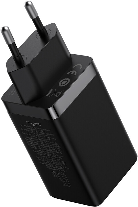 Karikues Baseus GaN5 Pro, 2x USB-C, USB-A, 65W, i zi