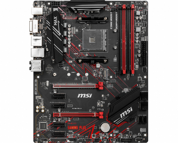 Pllakë amë MSI B450 Gaming PLUS MAX AMD B450 Socket AM4 ATX