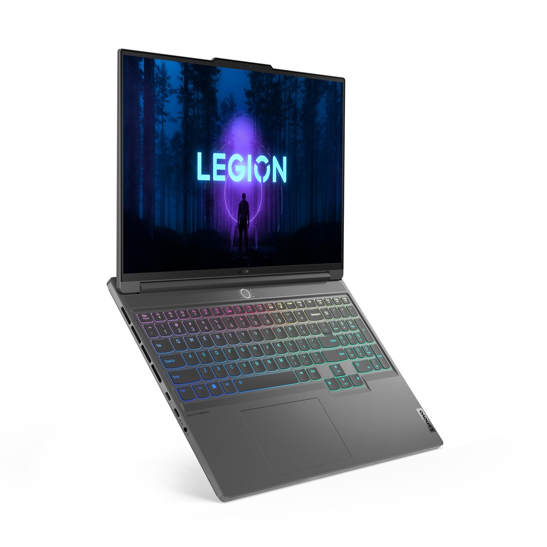 Laptop Lenovo Legion Slim 7, 16", Intel Core i7 13700H, 16 GB RAM, 512 GB SSD, NVIDIA GeForce RTX 4060, i hirtë