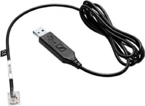 Кабел адаптер Сенхајзер CEHS-CI 02, RJ45 во USB, за Циско 89xx 99xx, црна