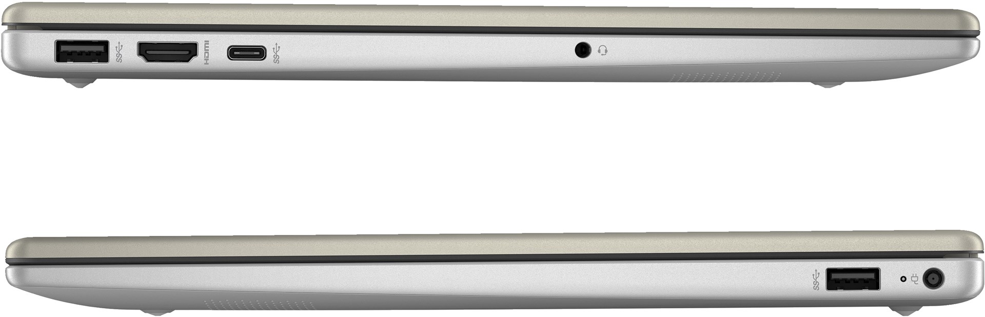 Лаптоп HP 15-fd0739nw i3-N305, 15.6", Intel i3-N305, 8 GB RAM, 256 GB SSD, златен