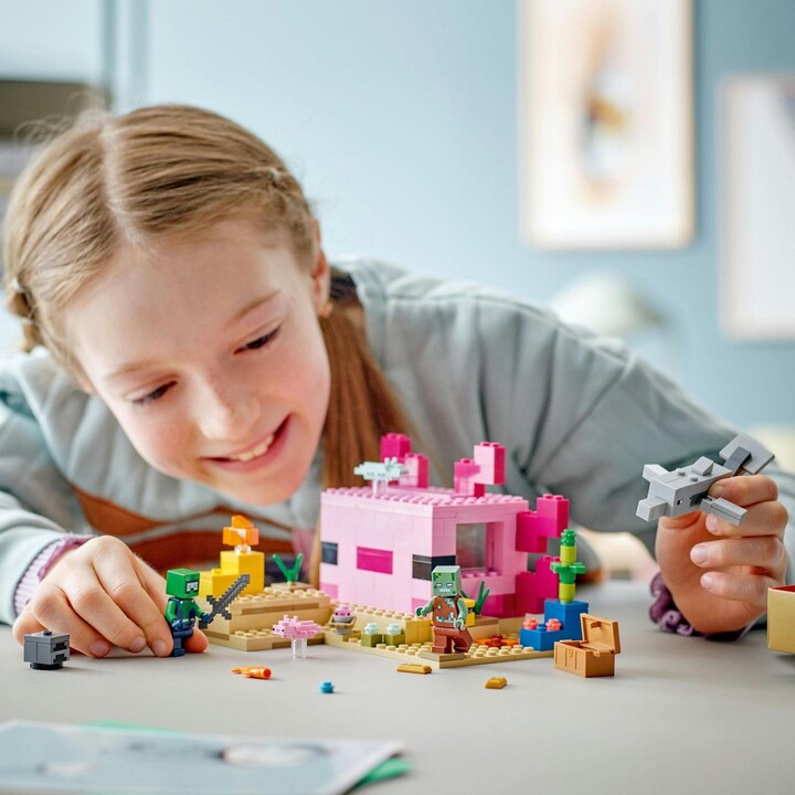 Set LEGO® Minecraft® 21247 Axolotl House