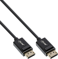 Kabllo InLine DisplayPort në DisplayPort 2.0, 1m, 8K, i zi