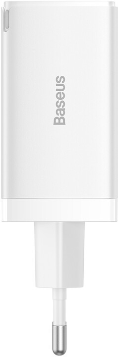 Karikues Baseus GaN5 Pro, 2x USB-C, USB-A, 65W, i bardhë