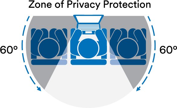 Филтер за приватност за екран 3M Bright Screen BP156W9B, 15.6\", 16:9, црн