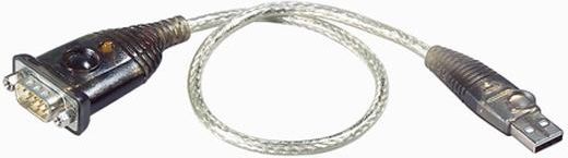 Kabllo ATEN, USB-A - RS-232, 0.4 m, e tejdukshme