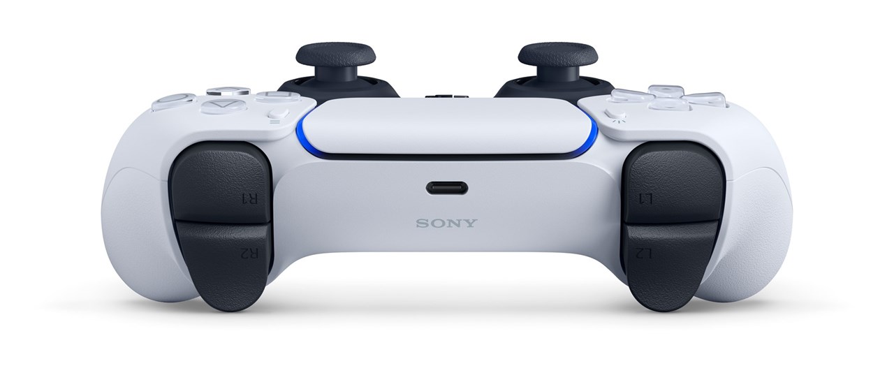 Kontroller Sony PlayStation5 PS5 Dualsense, Wireless, i bardhë/zi