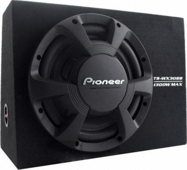 Subwoofer për veturë Pioneer TS-WX306B, 12", 1300W, i zi