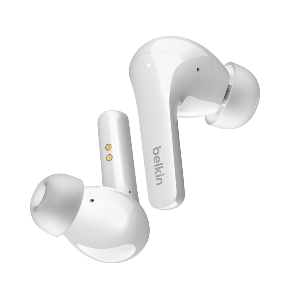 Kufje wireless Belkin SOUNDFORM Flow, in-ear, IPX5, të bardha