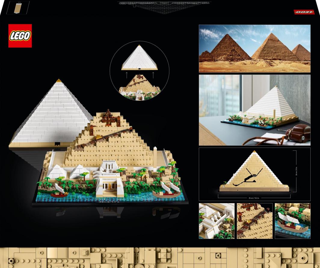 Set LEGO® Architecture 21058 The Great Pyramid of Giza
