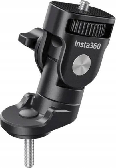 Mbajtëse timoni për biçikletë Insta360 Bike Headset Cap Mount, montim në kapakun e kuadros, e zezë