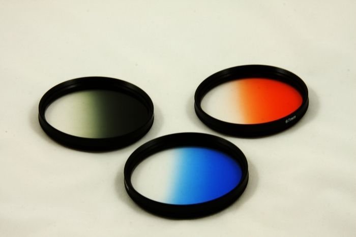 Set filtre fotografike Seagull Graduated, 40.5mm, 3 copë, shumëngjyrëshe