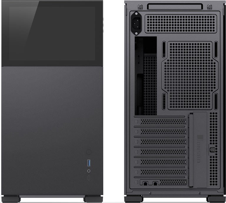 Kasë Jonsbo D41 Screen ATX Case, Tempered Glass, e zezë