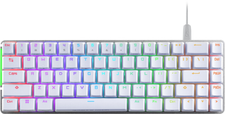 Tastierë ASUS ROG Falchion Ace, NX RED, US, e bardhë